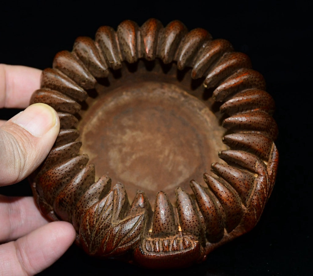 Bamboo carved brush wash ornaments