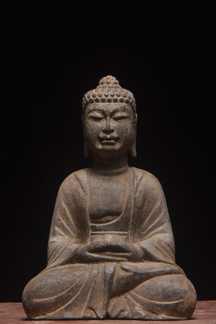 Old Blue Stone - Buddha Statue