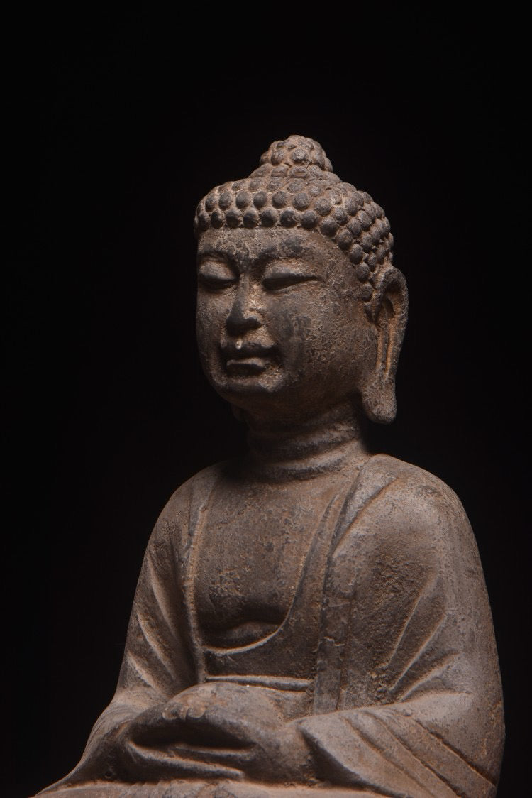 Old Blue Stone - Buddha Statue