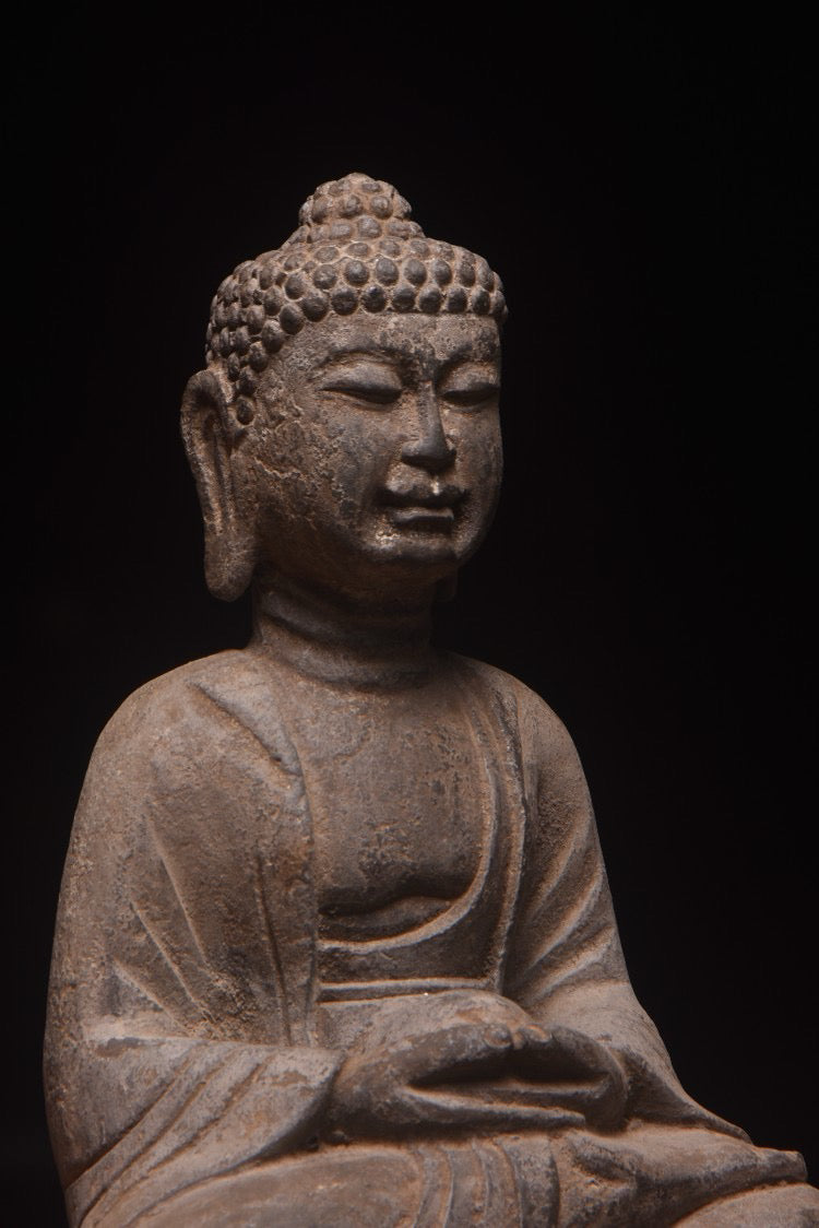 Old Blue Stone - Buddha Statue
