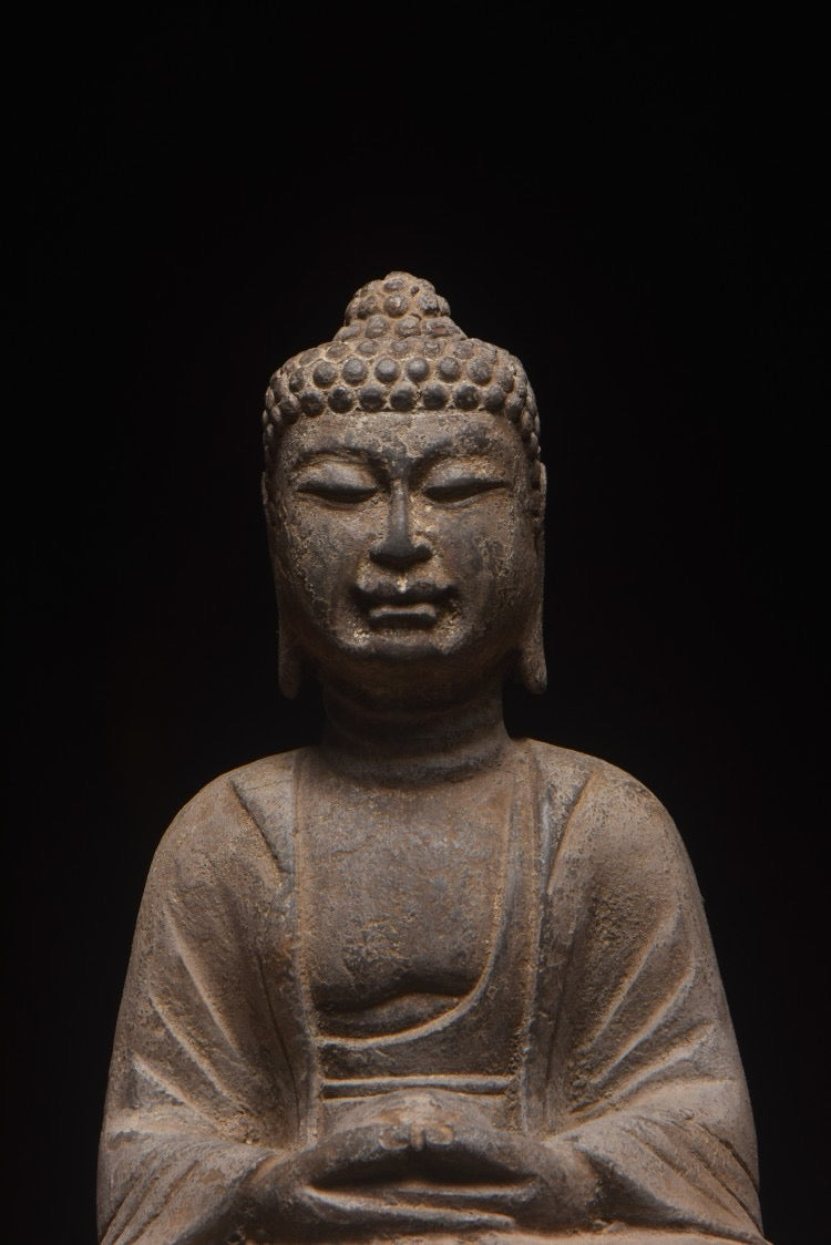 Old Blue Stone - Buddha Statue