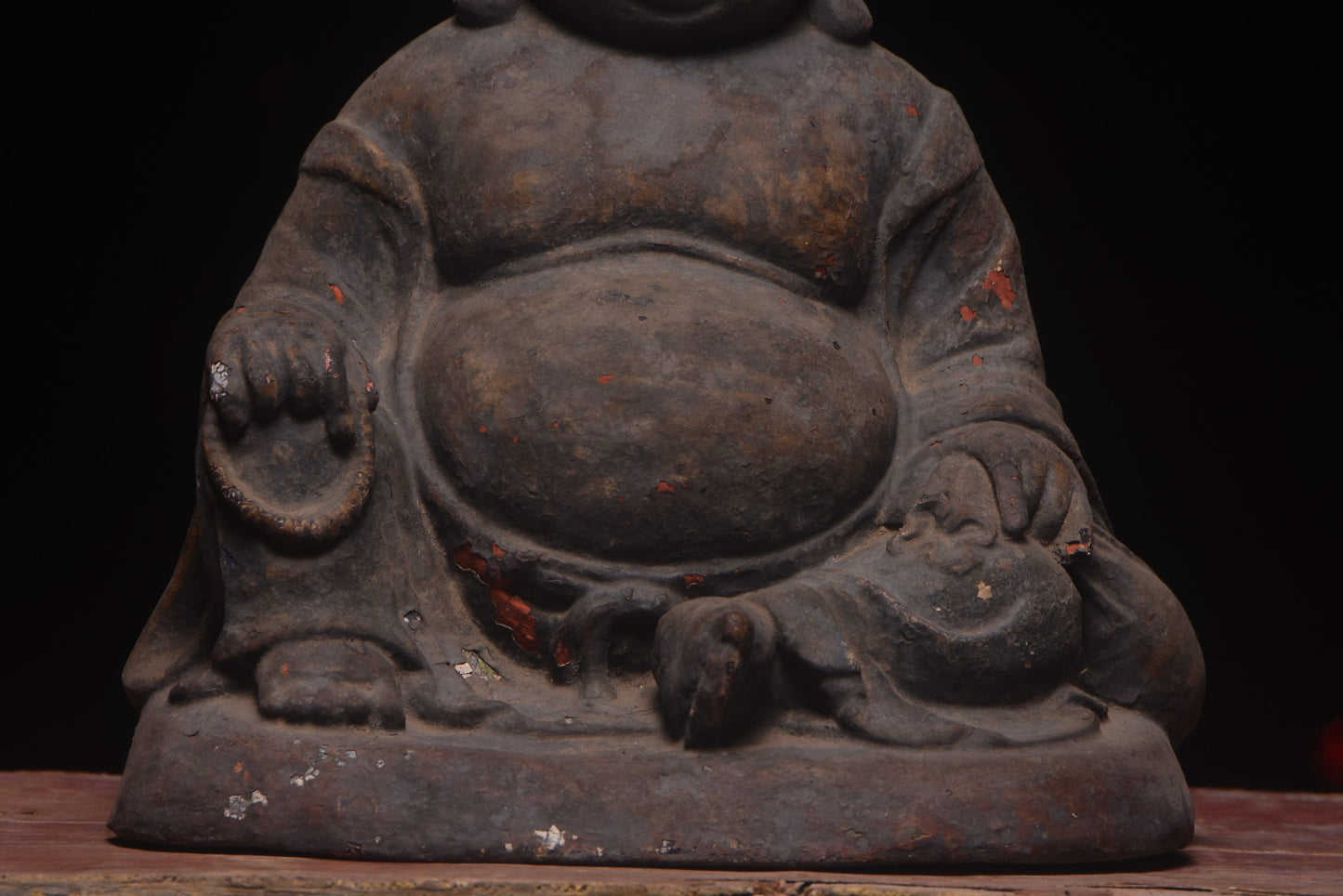 Old bodiless lacquerware~Big bellied Laughing Maitreya
