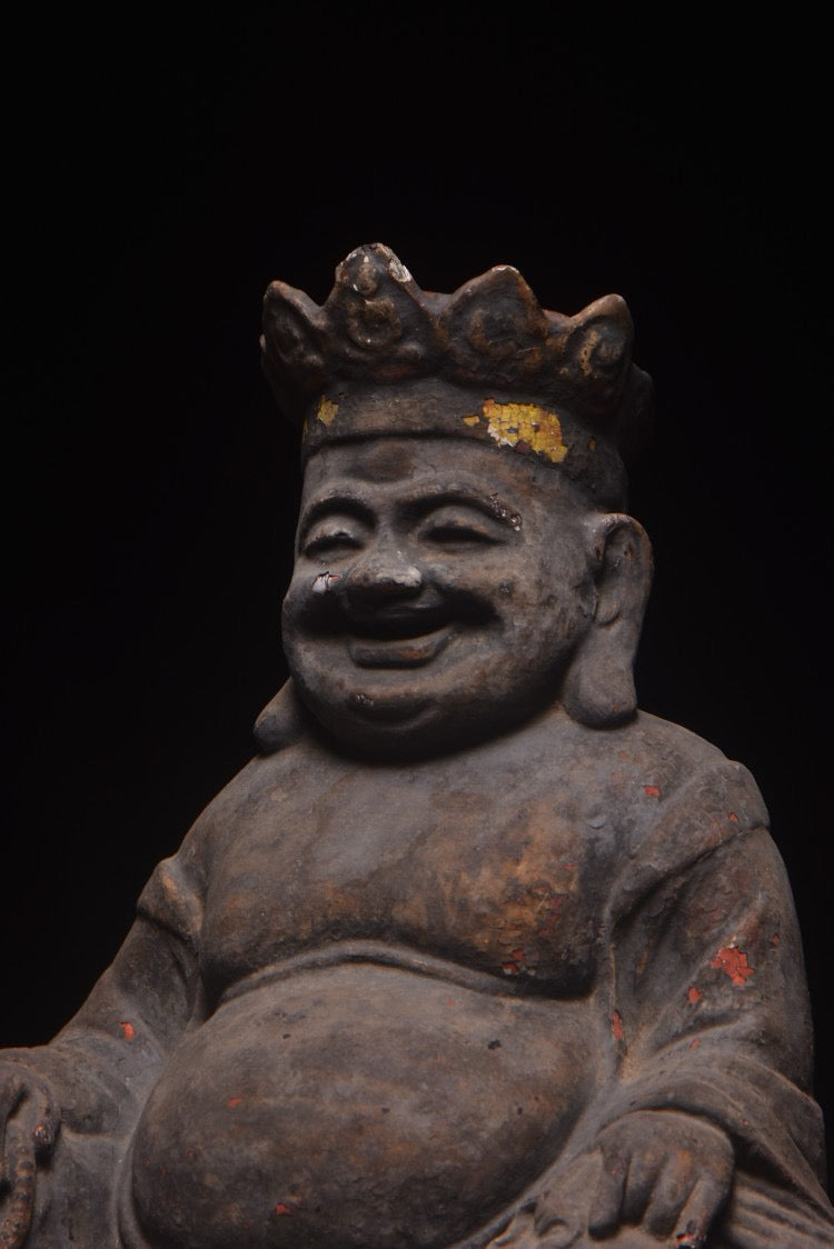 Old bodiless lacquerware~Big bellied Laughing Maitreya