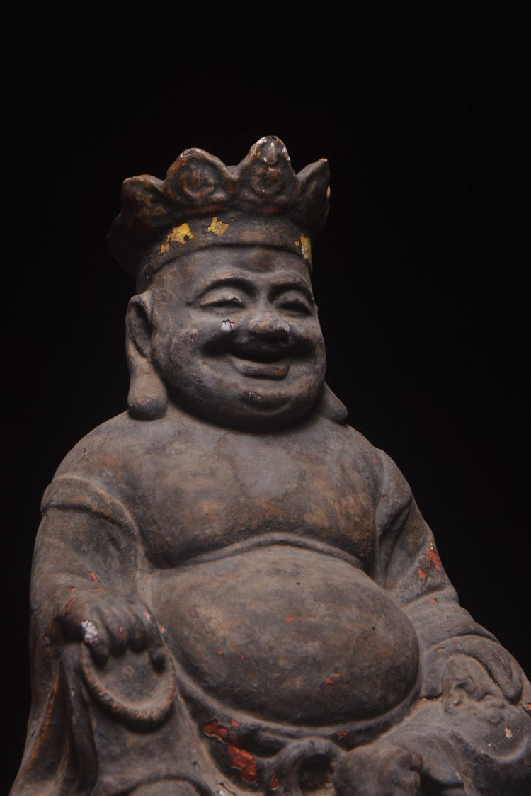 Old bodiless lacquerware~Big bellied Laughing Maitreya