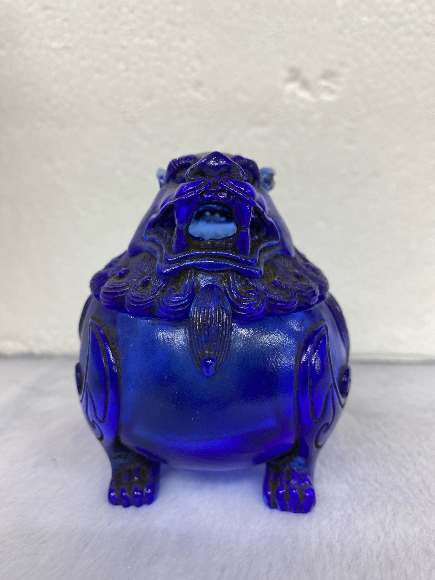 Chinese Antique Glass Pixiu shaped Aromatherapy Stove