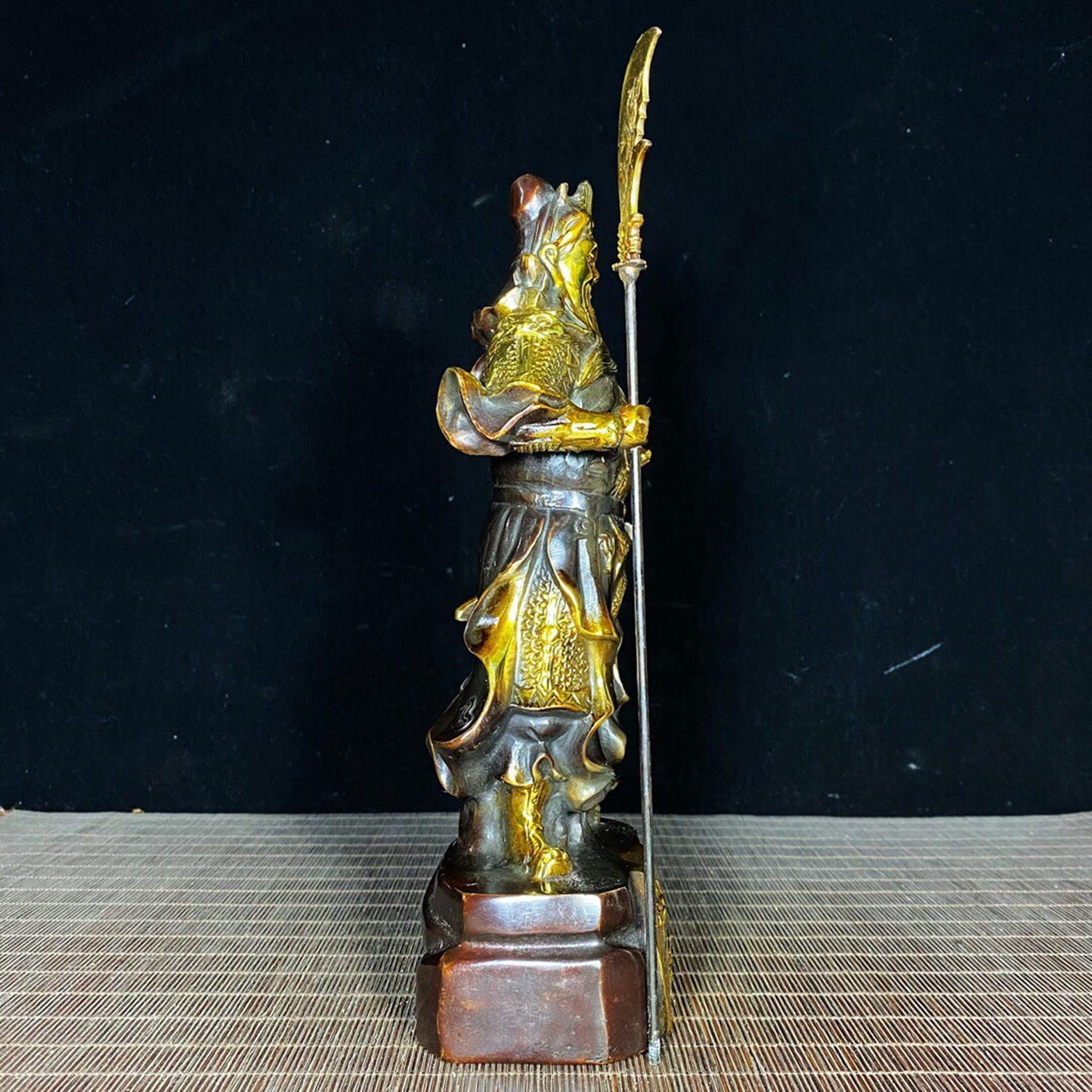 Chinese antique pure copper Guan Yu