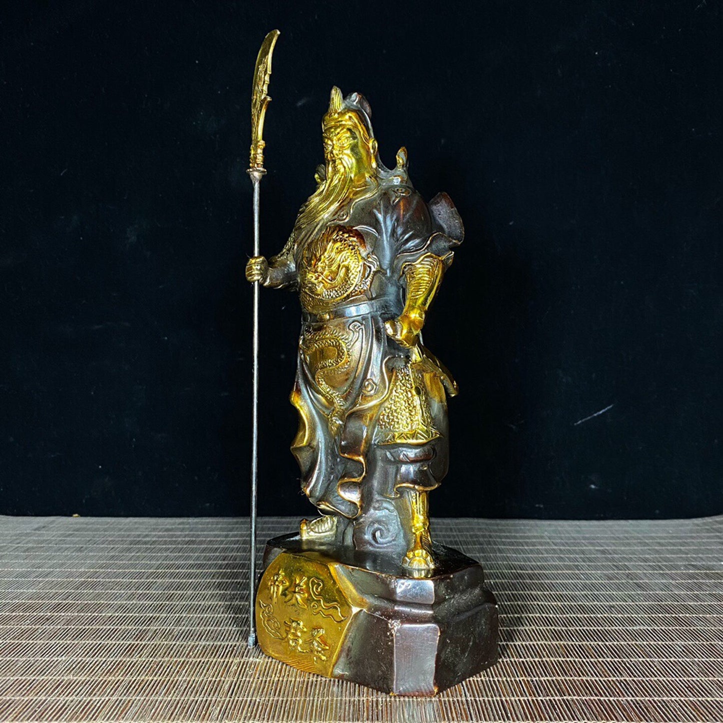 Chinese antique pure copper Guan Yu