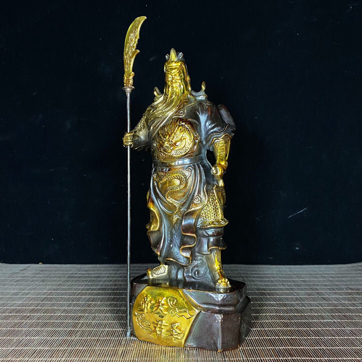 Chinese antique pure copper Guan Yu