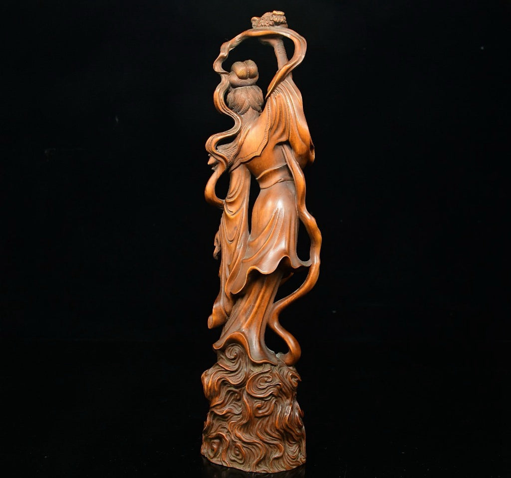 Huangyang wood Tiannu scattered flower ornaments