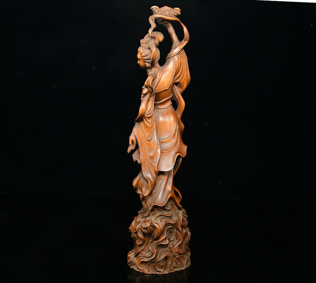 Huangyang wood Tiannu scattered flower ornaments
