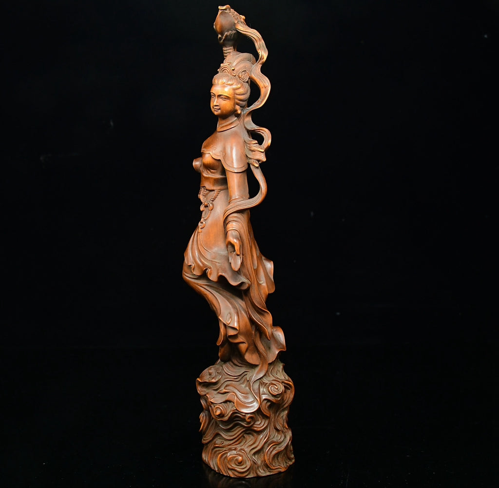 Huangyang wood Tiannu scattered flower ornaments