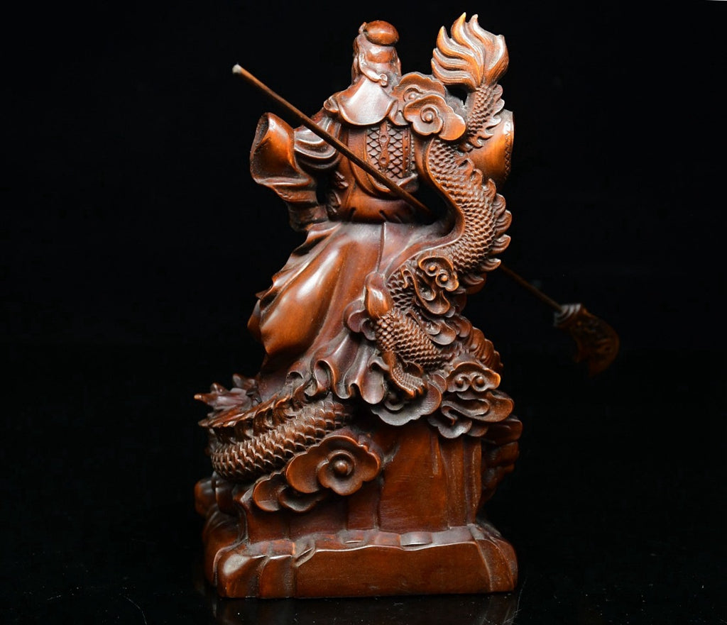 Huangyangmu Dragon Subduing Guan Gong ornament
