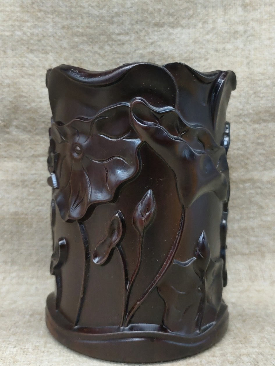 Ebony pen holder