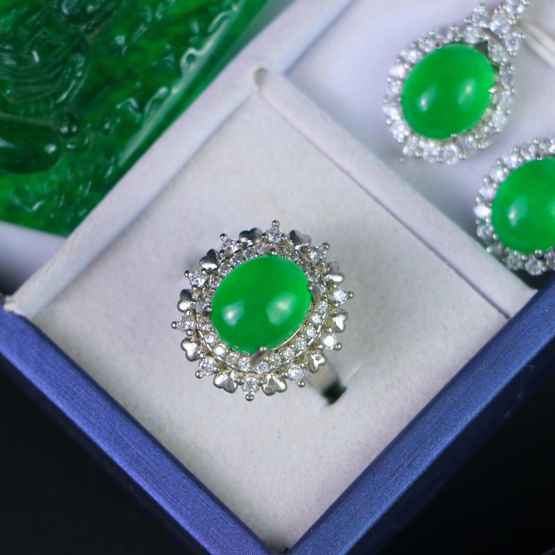 Chinese Antique High Ice [Three Piece Set]