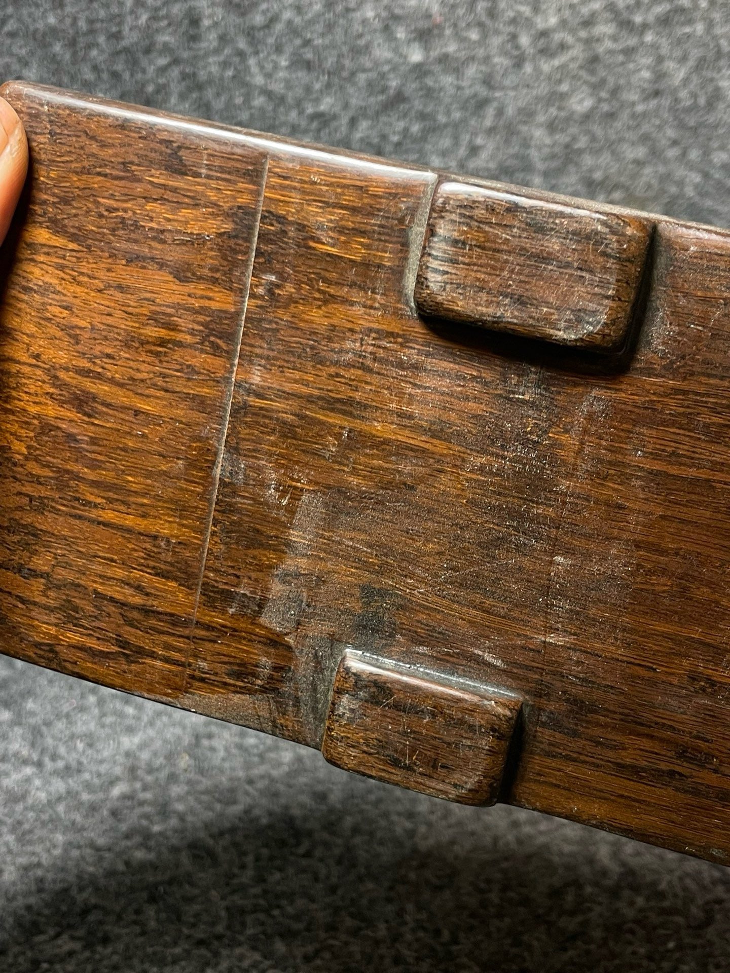 Bamboo carving tea table