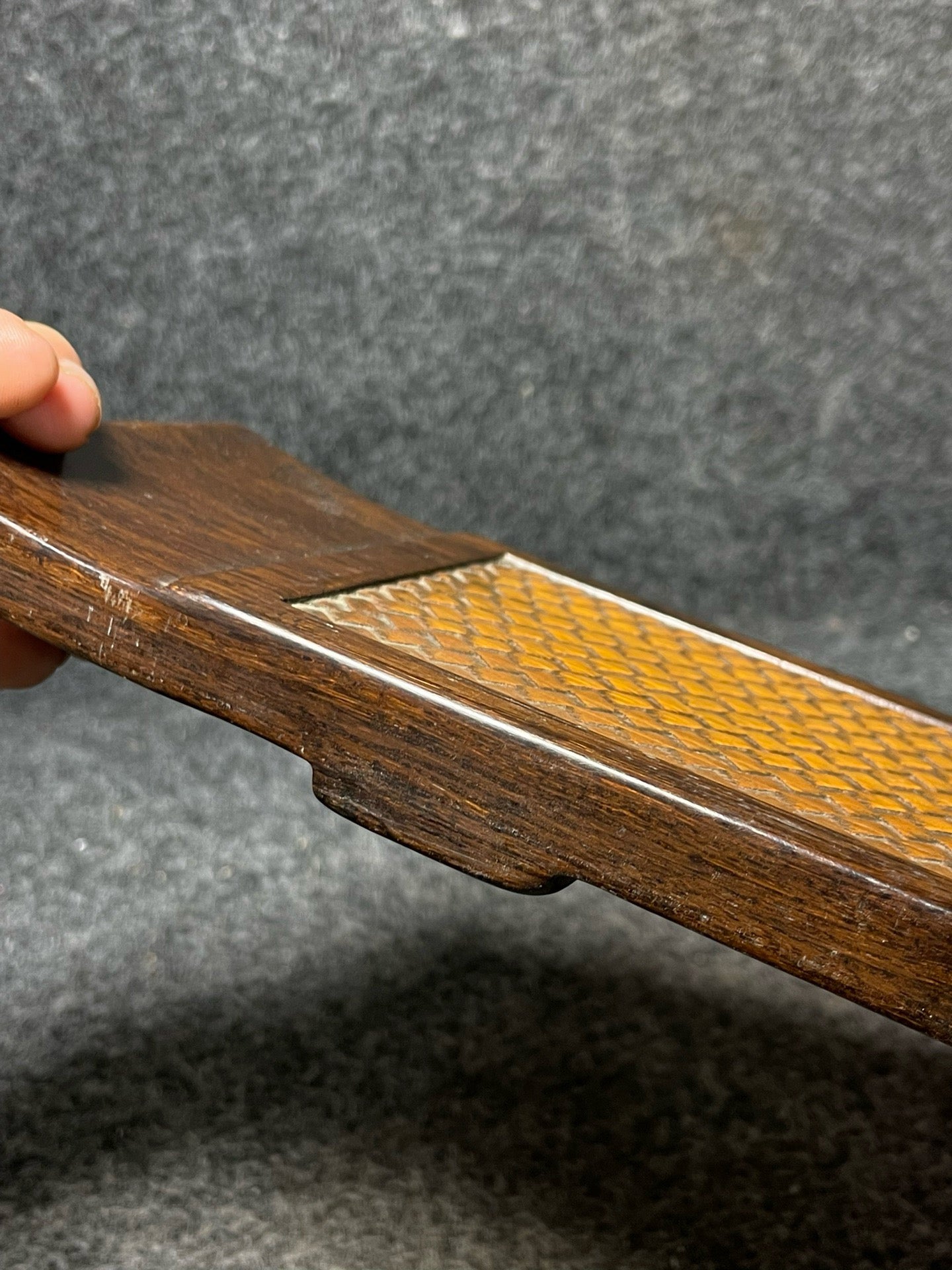 Bamboo carving tea table