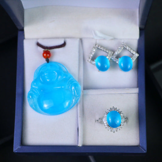 Chinese Antique High Ice [Three Piece Set]