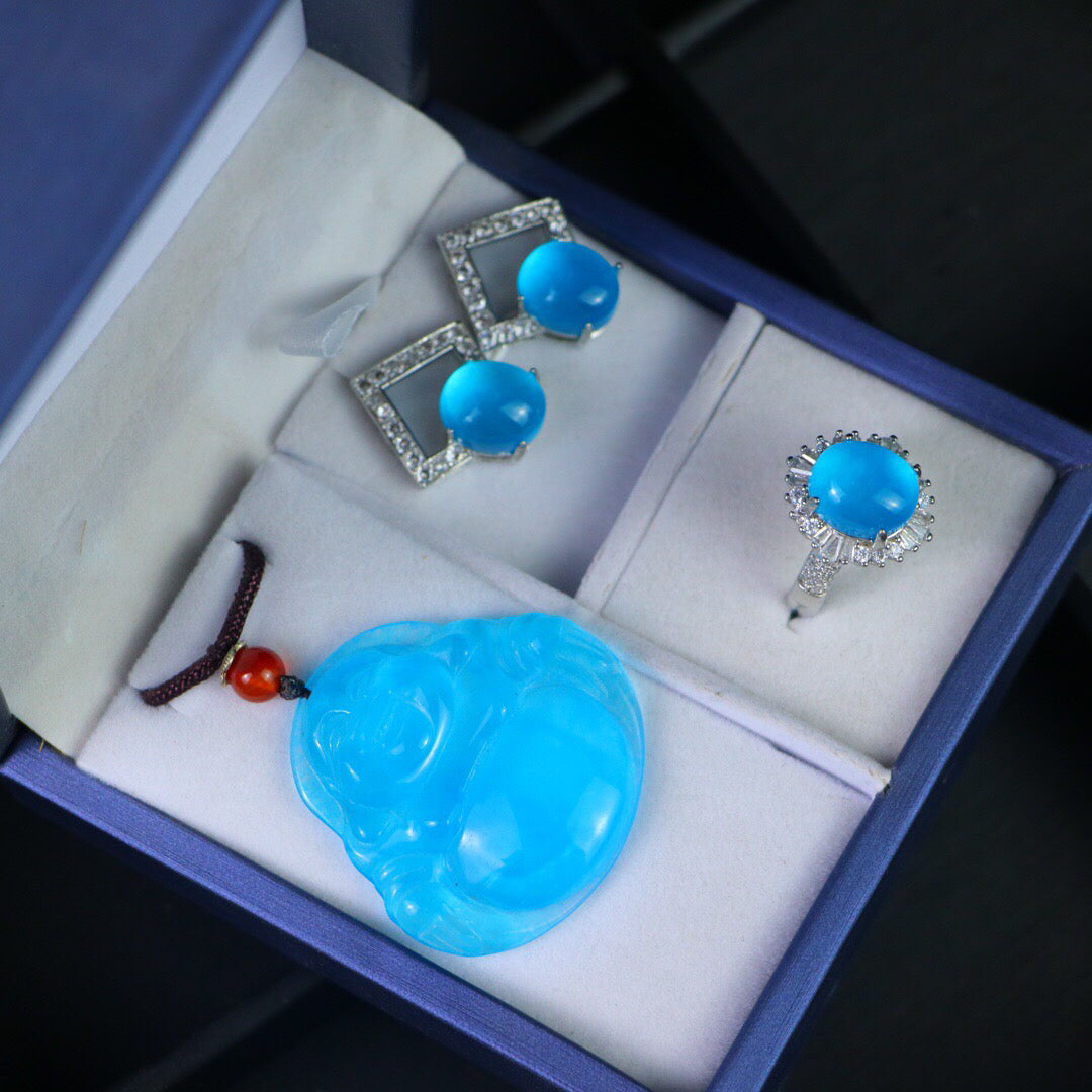 Chinese Antique High Ice [Three Piece Set]
