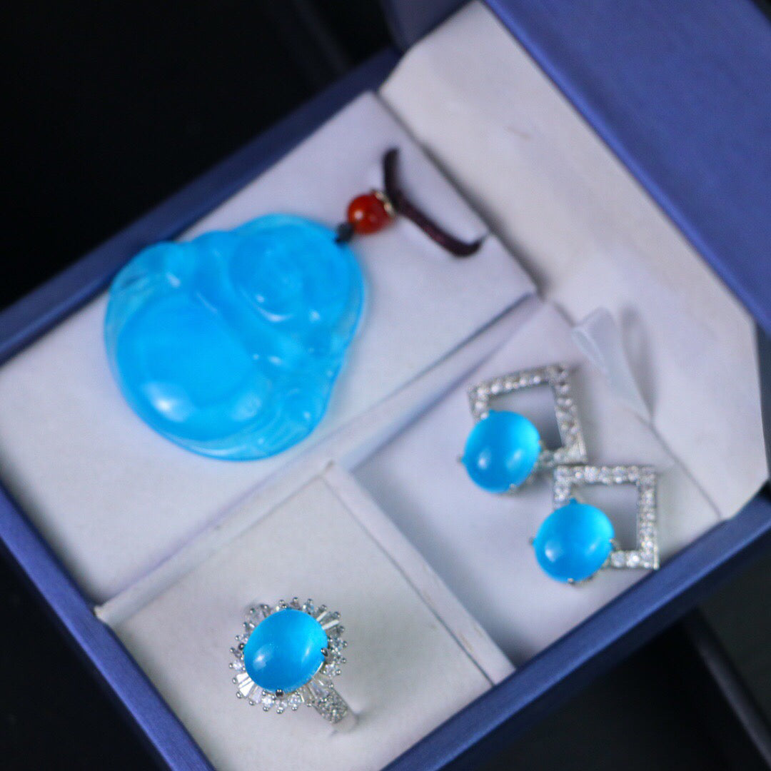 Chinese Antique High Ice [Three Piece Set]