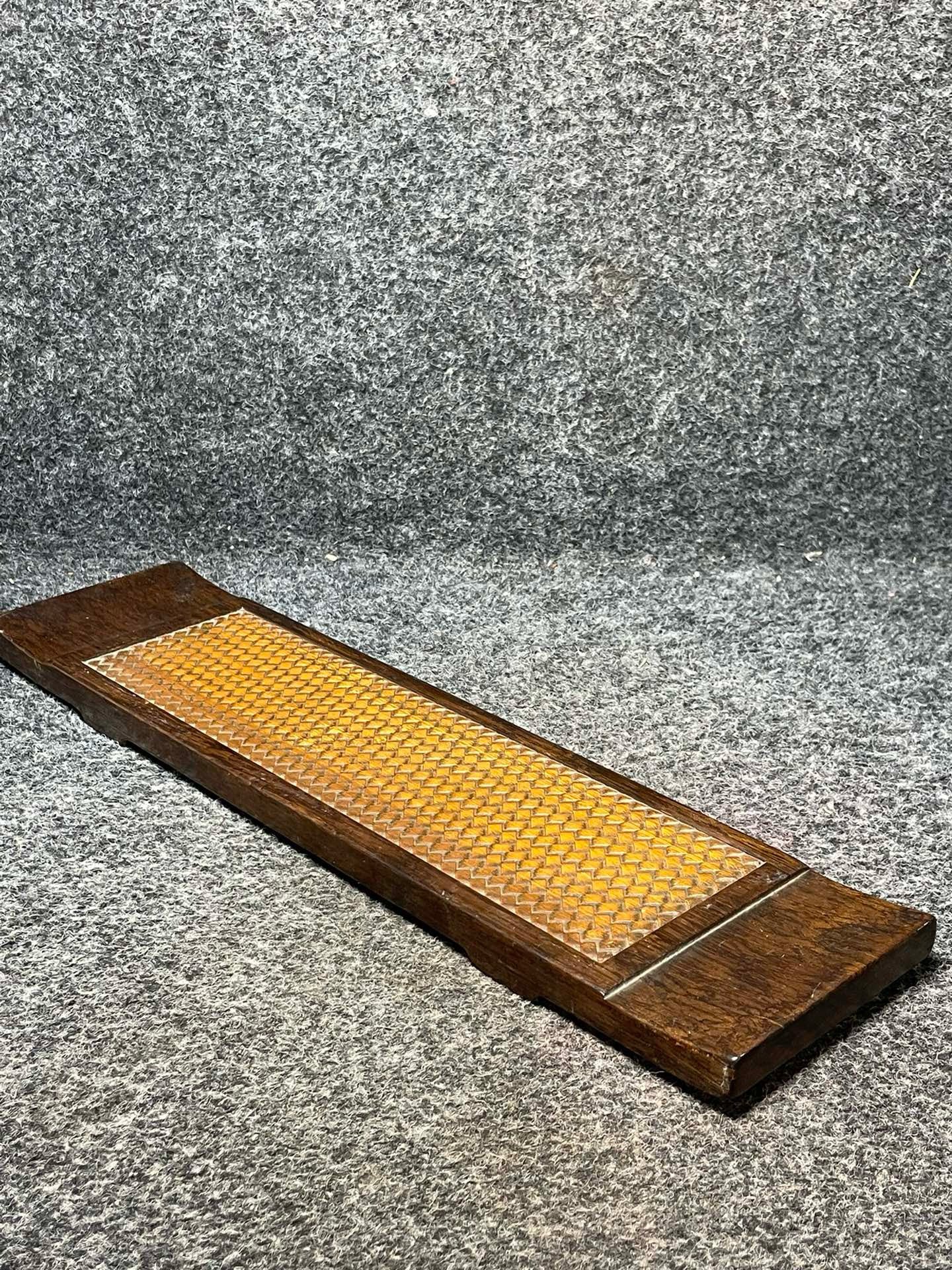 Bamboo carving tea table