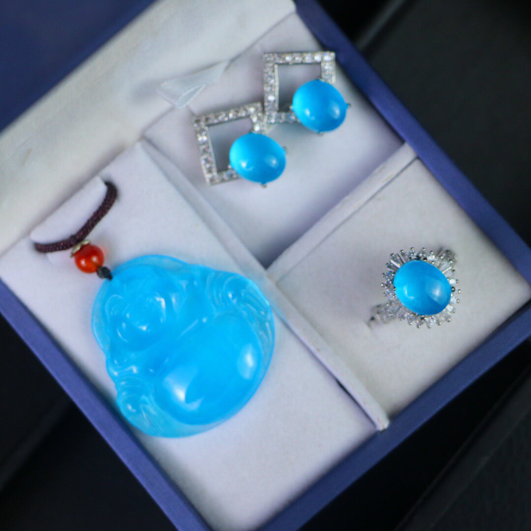 Chinese Antique High Ice [Three Piece Set]
