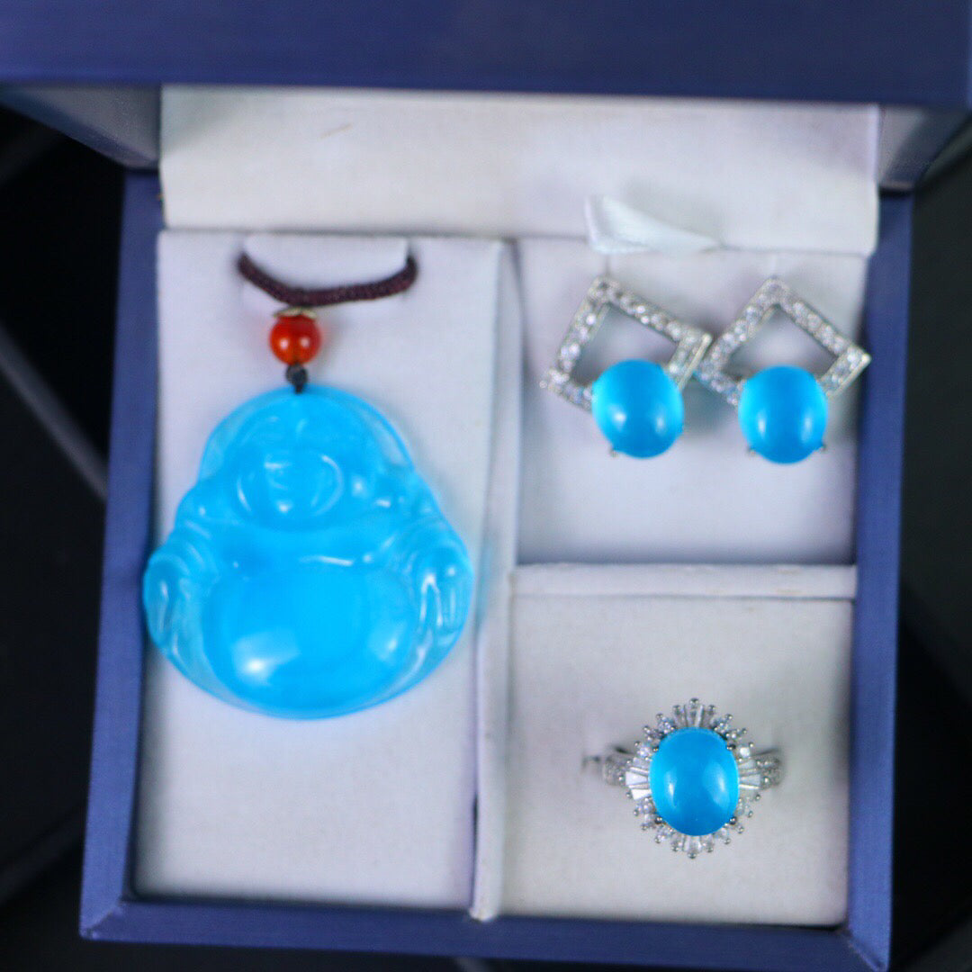Chinese Antique High Ice [Three Piece Set]