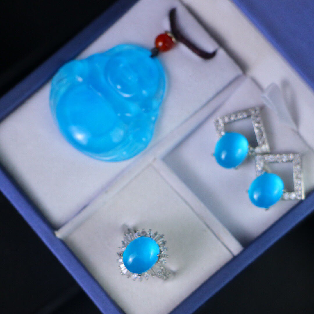 Chinese Antique High Ice [Three Piece Set]