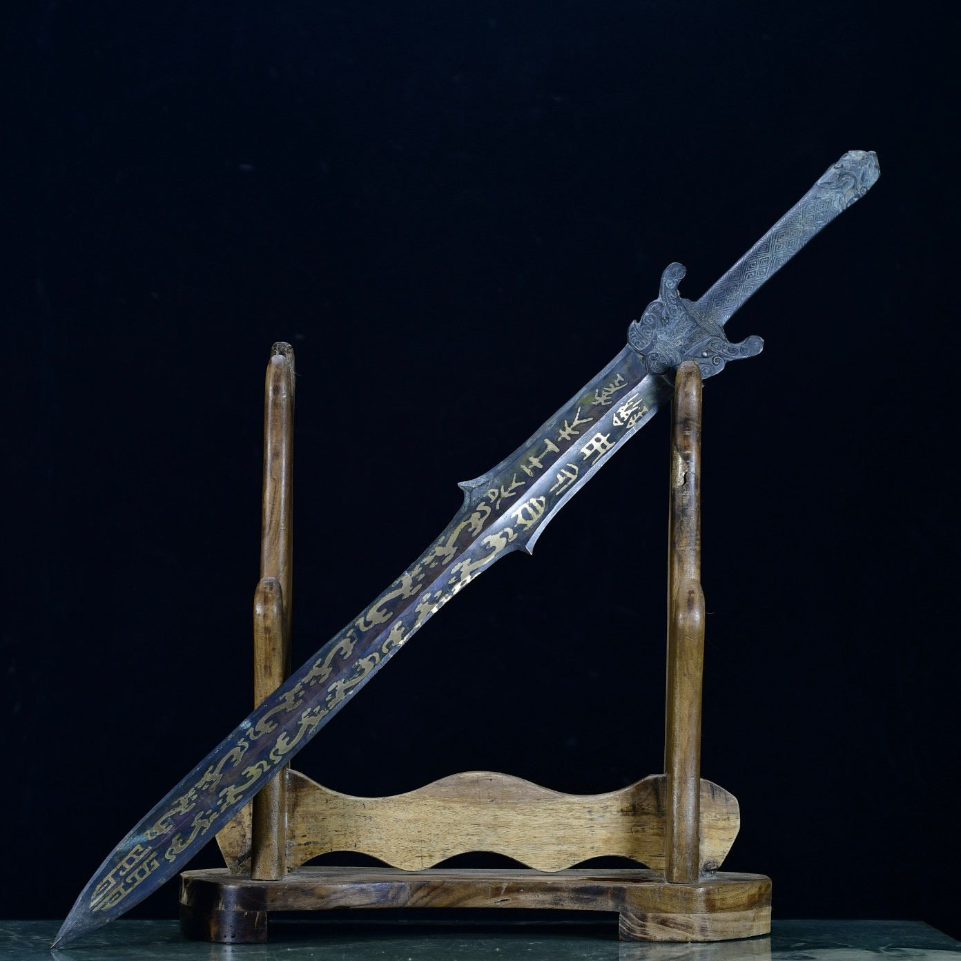 Chu Sword - Bronze Coined Gold Sword