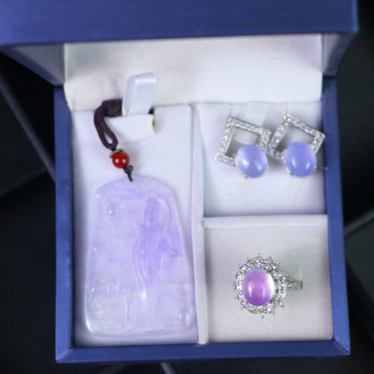 Chinese Antique High Ice [Three Piece Set]