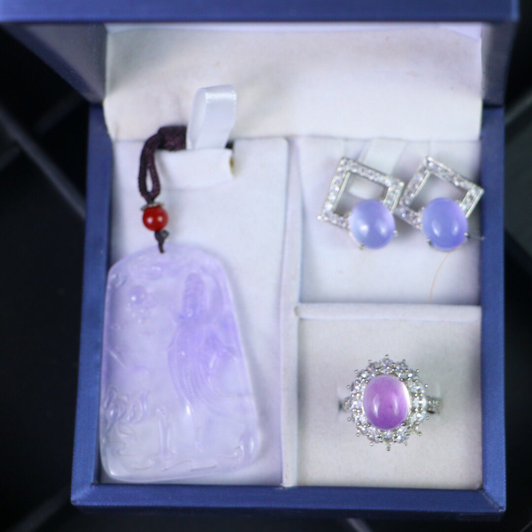 Chinese Antique High Ice [Three Piece Set]