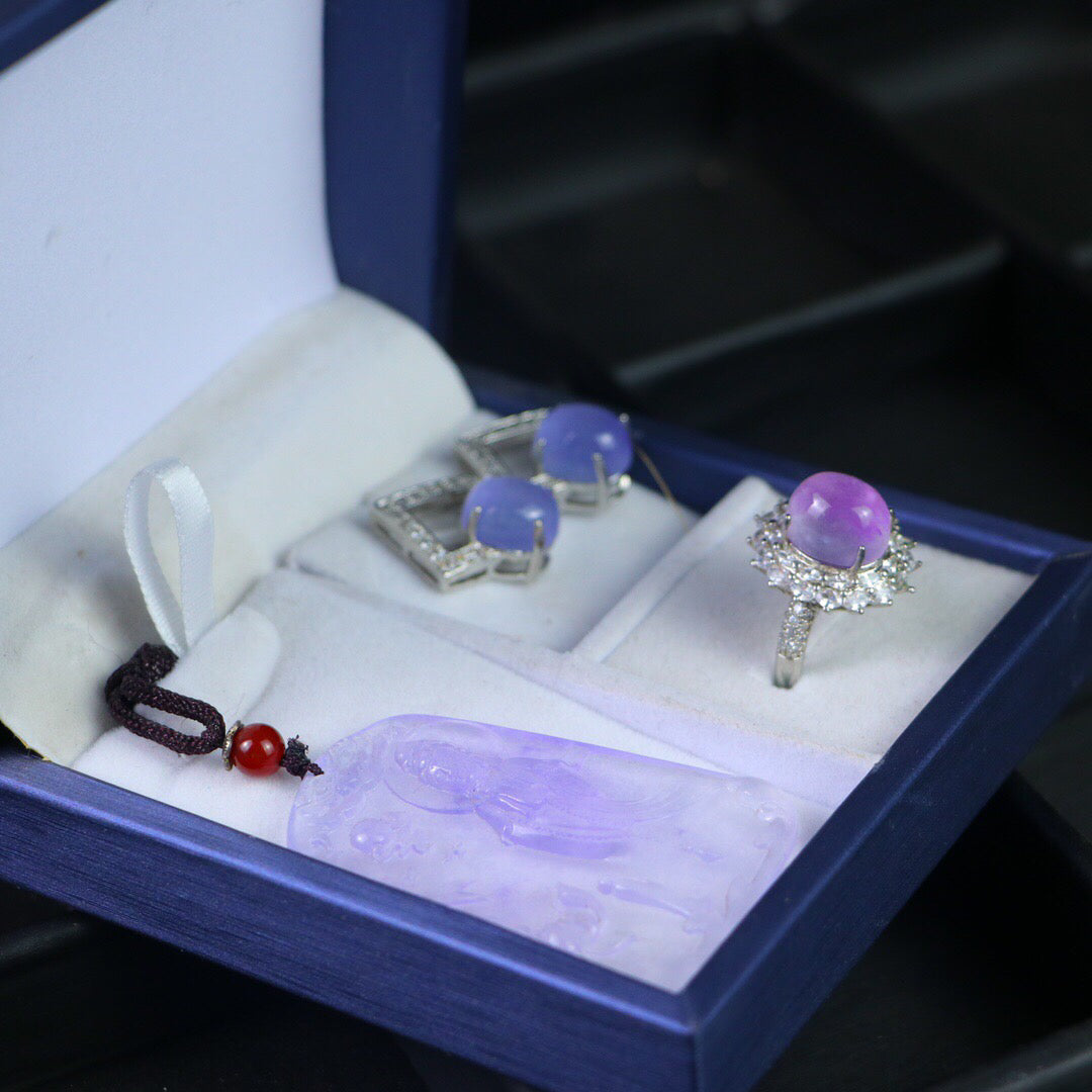 Chinese Antique High Ice [Three Piece Set]