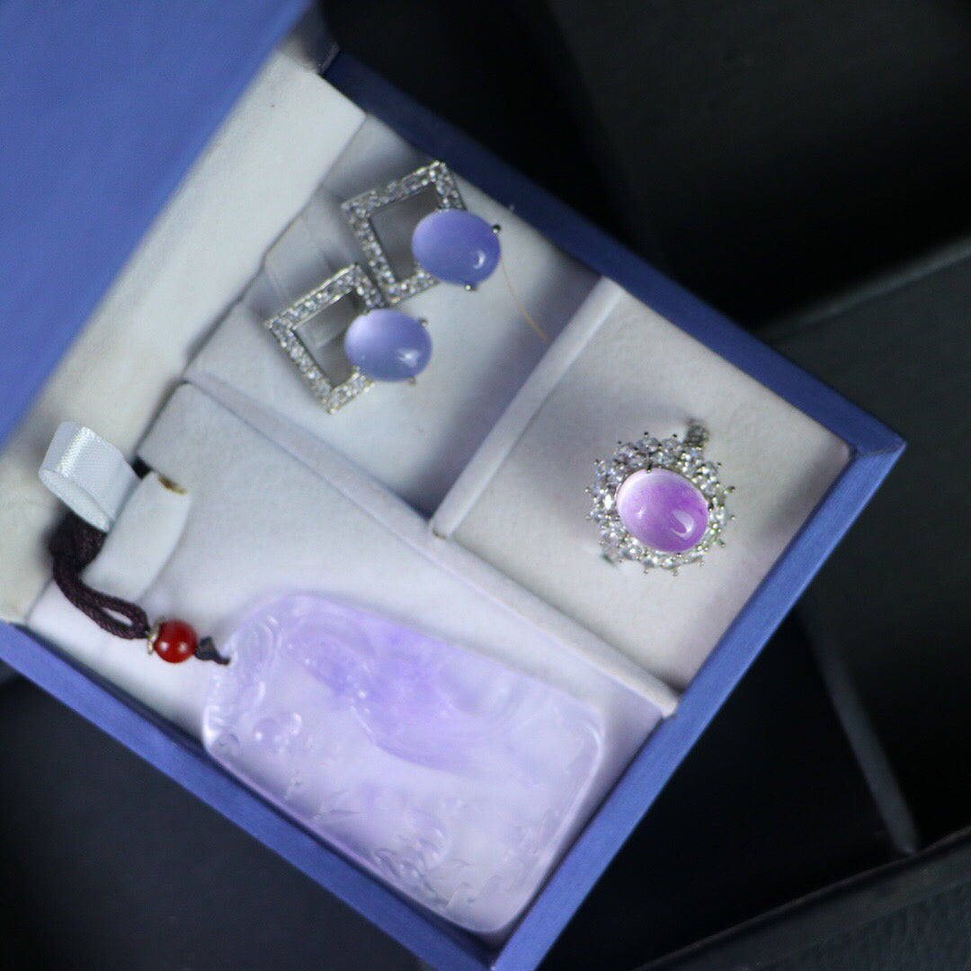Chinese Antique High Ice [Three Piece Set]