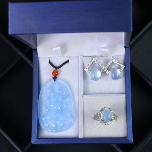 Chinese Antique High Ice [Three Piece Set]