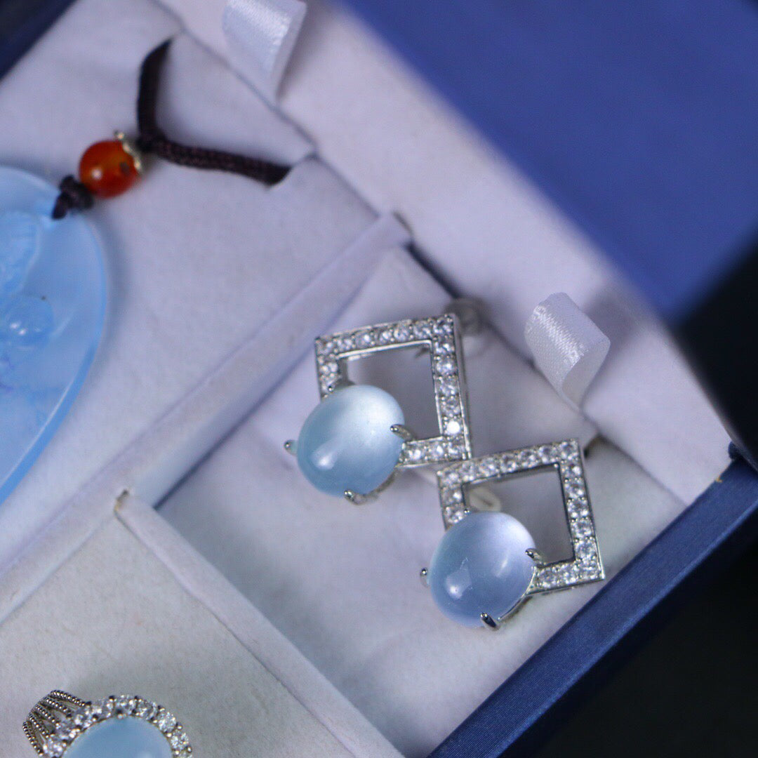Chinese Antique High Ice [Three Piece Set]