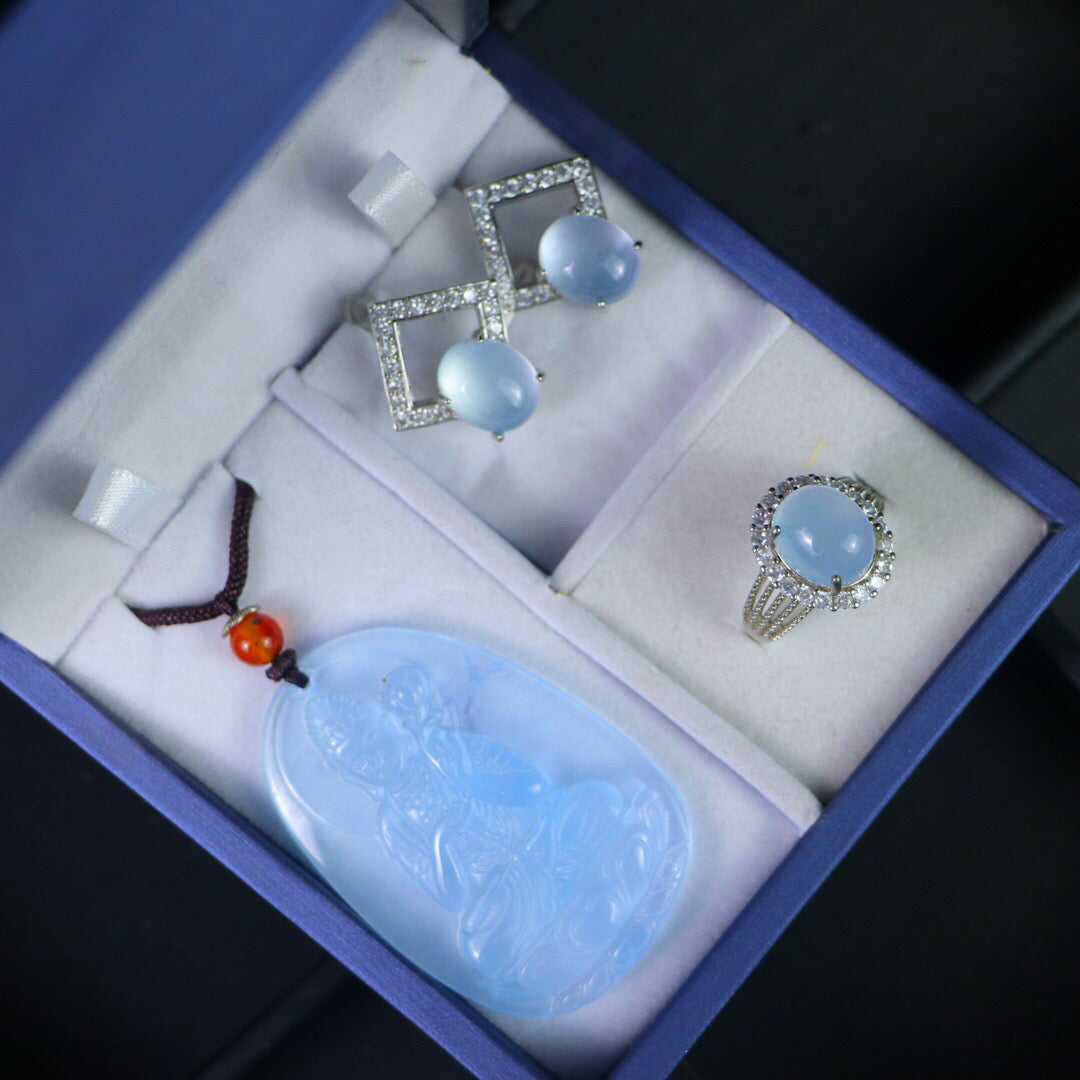 Chinese Antique High Ice [Three Piece Set]