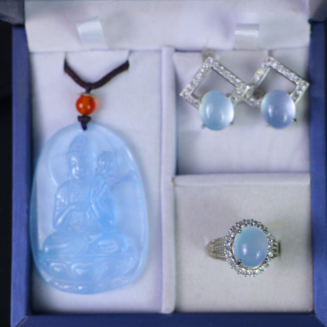 Chinese Antique High Ice [Three Piece Set]