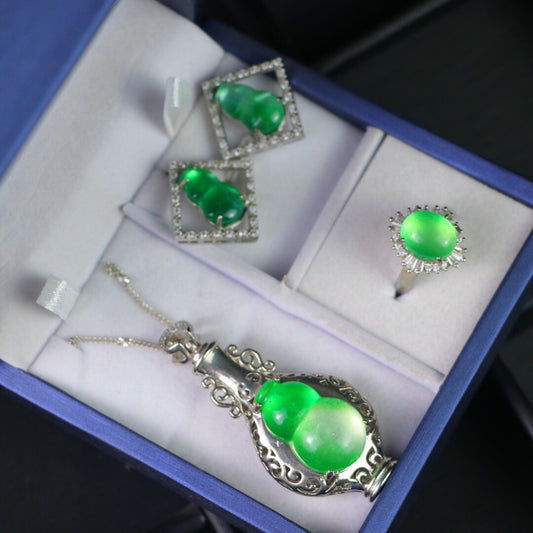 Chinese Antique High Ice [Three Piece Set]