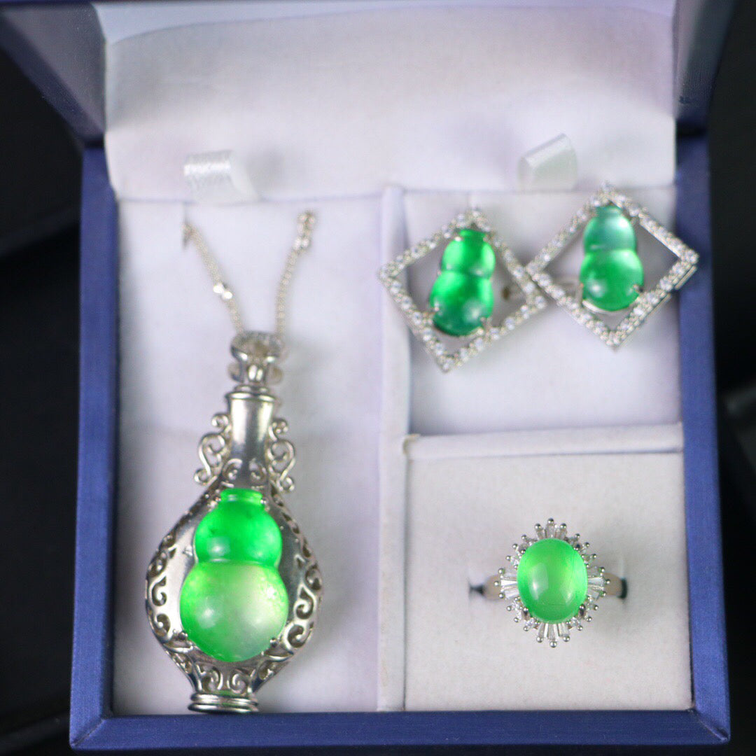 Chinese Antique High Ice [Three Piece Set]