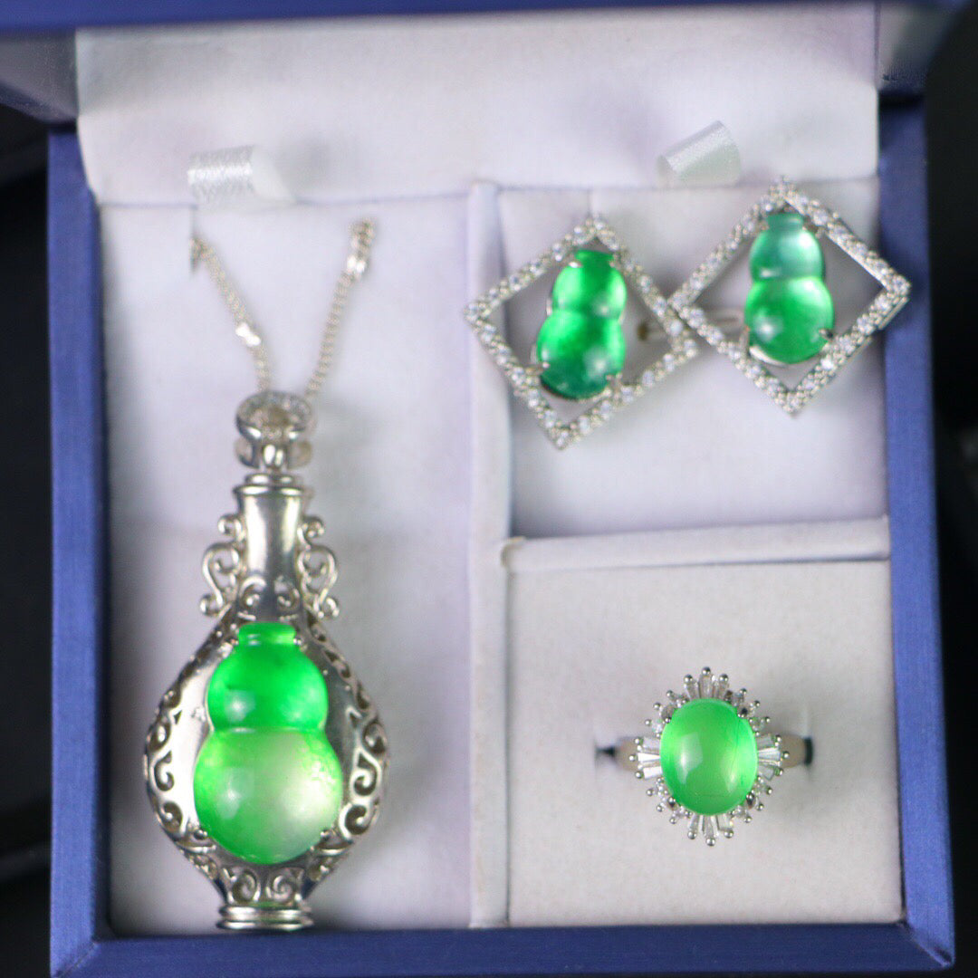Chinese Antique High Ice [Three Piece Set]