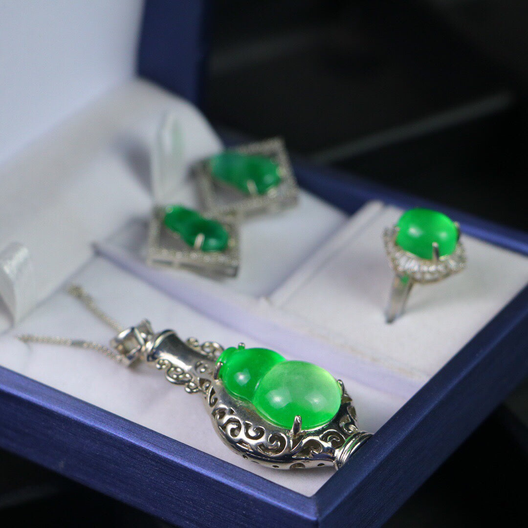 Chinese Antique High Ice [Three Piece Set]