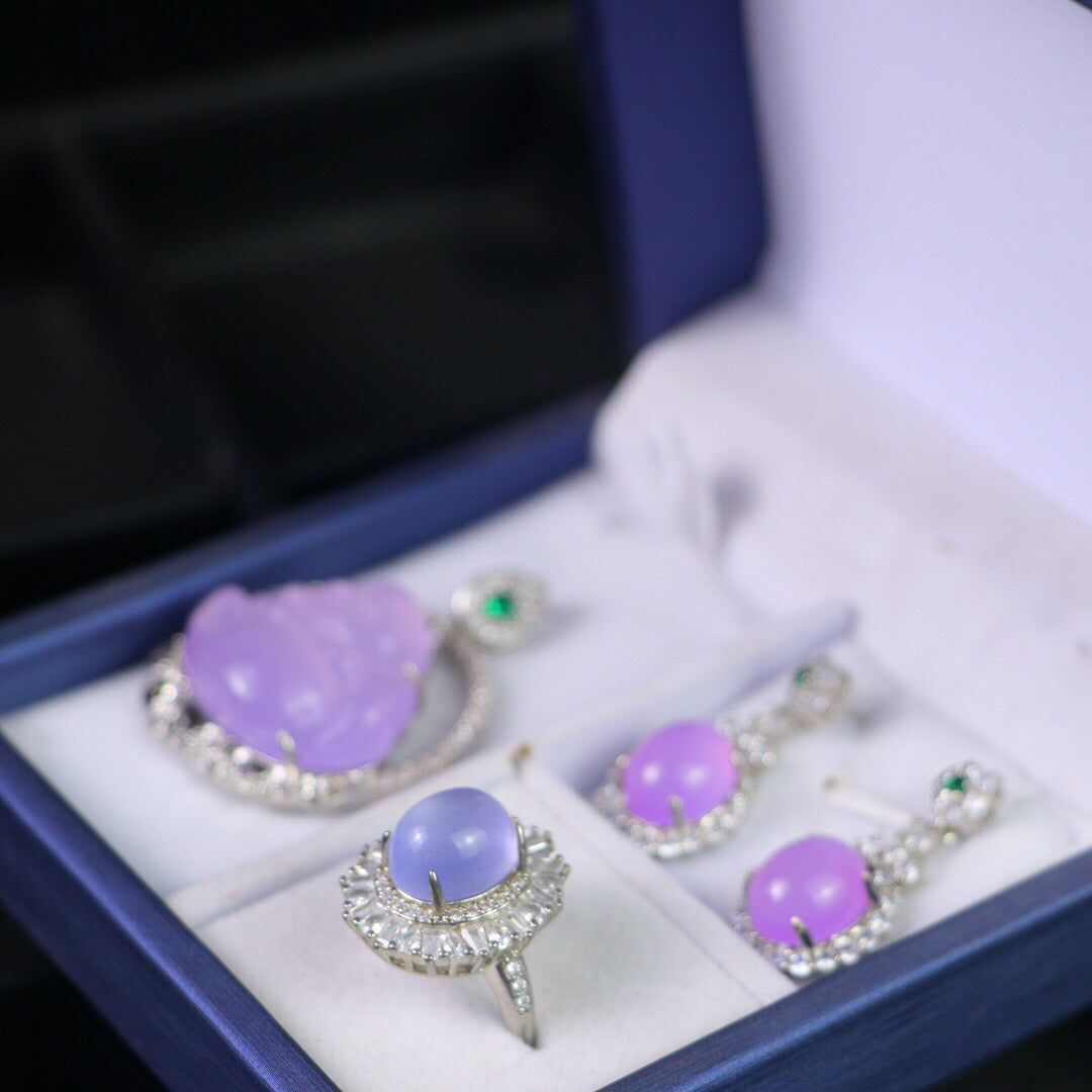 Chinese Antique High Ice [Three Piece Set]