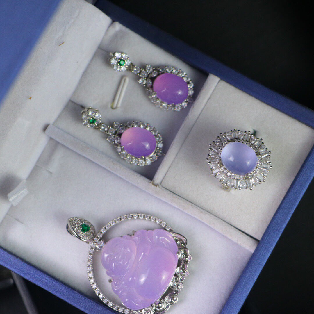 Chinese Antique High Ice [Three Piece Set]