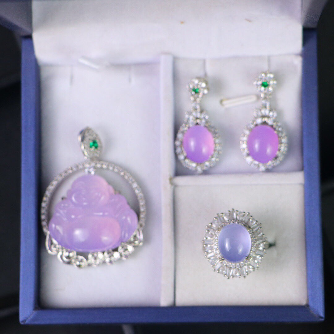 Chinese Antique High Ice [Three Piece Set]