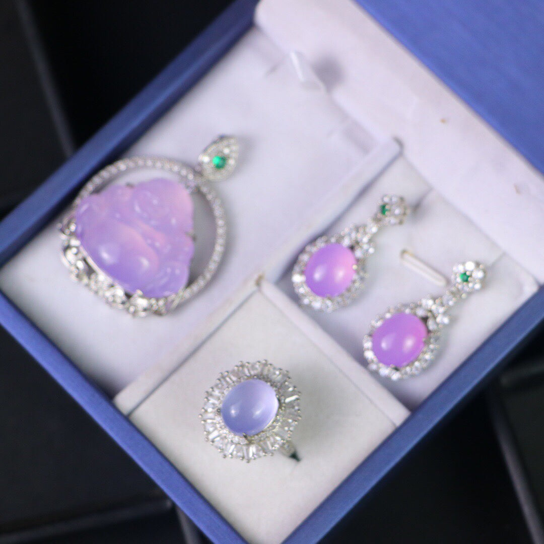 Chinese Antique High Ice [Three Piece Set]