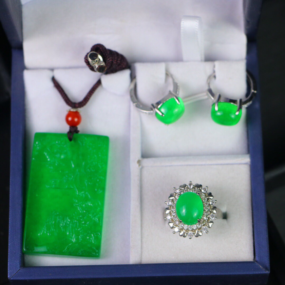 Chinese Antique High Ice [Three Piece Set]