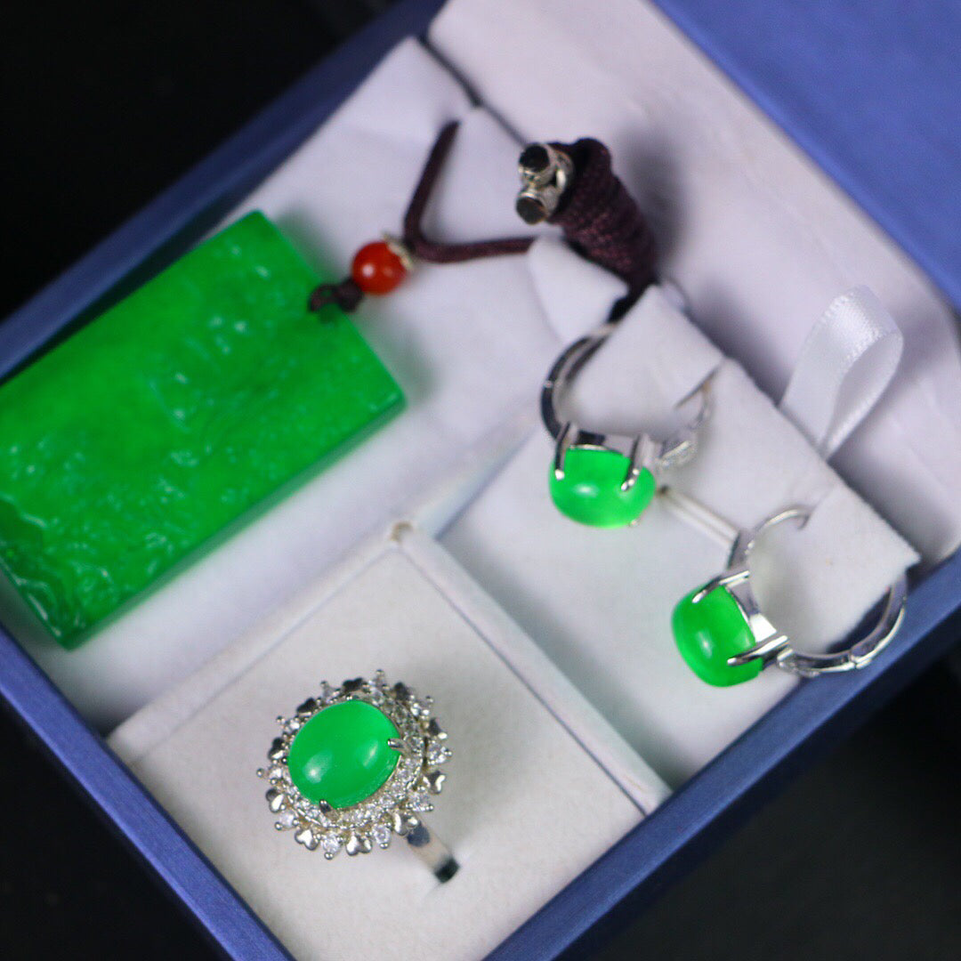 Chinese Antique High Ice [Three Piece Set]