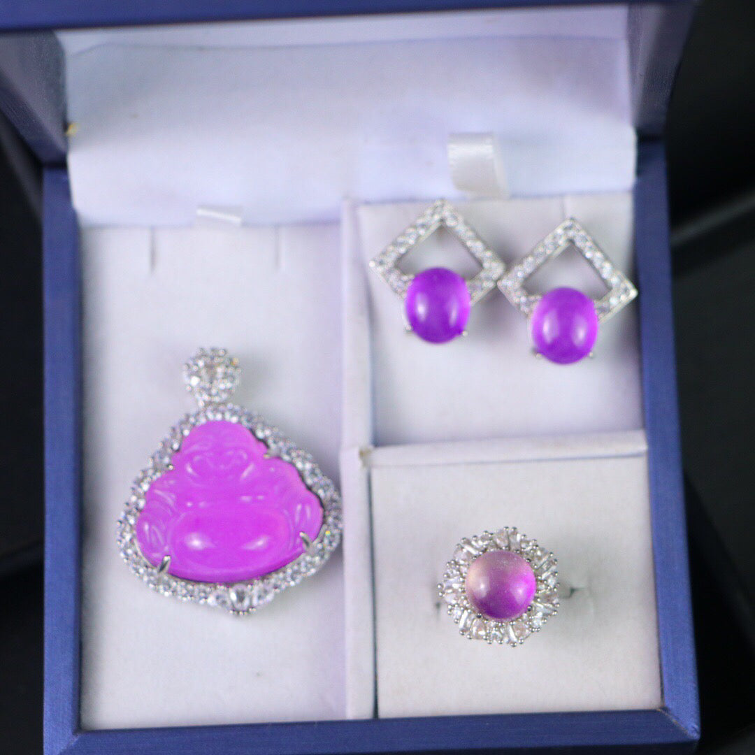 Chinese Antique High Ice [Three Piece Set]