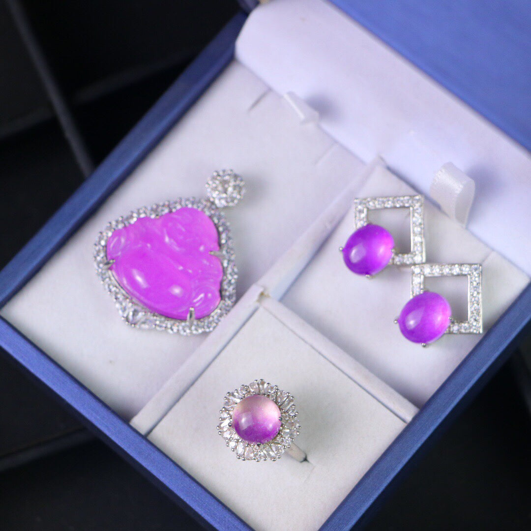 Chinese Antique High Ice [Three Piece Set]