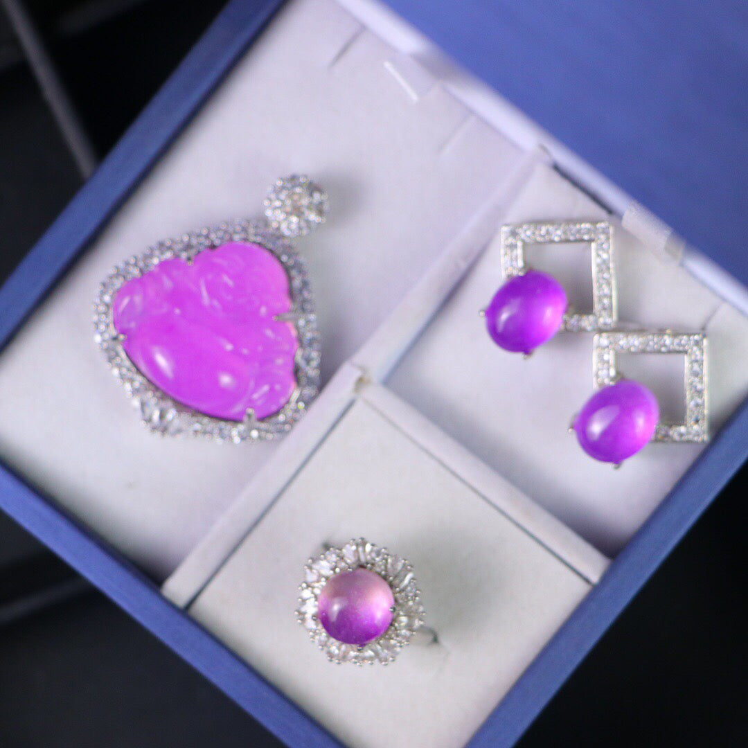 Chinese Antique High Ice [Three Piece Set]