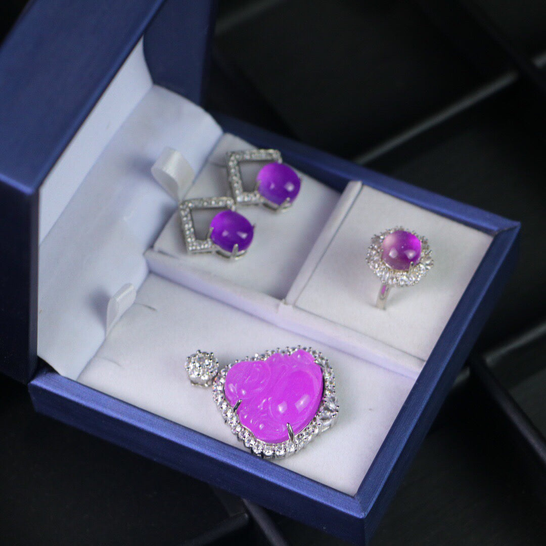 Chinese Antique High Ice [Three Piece Set]
